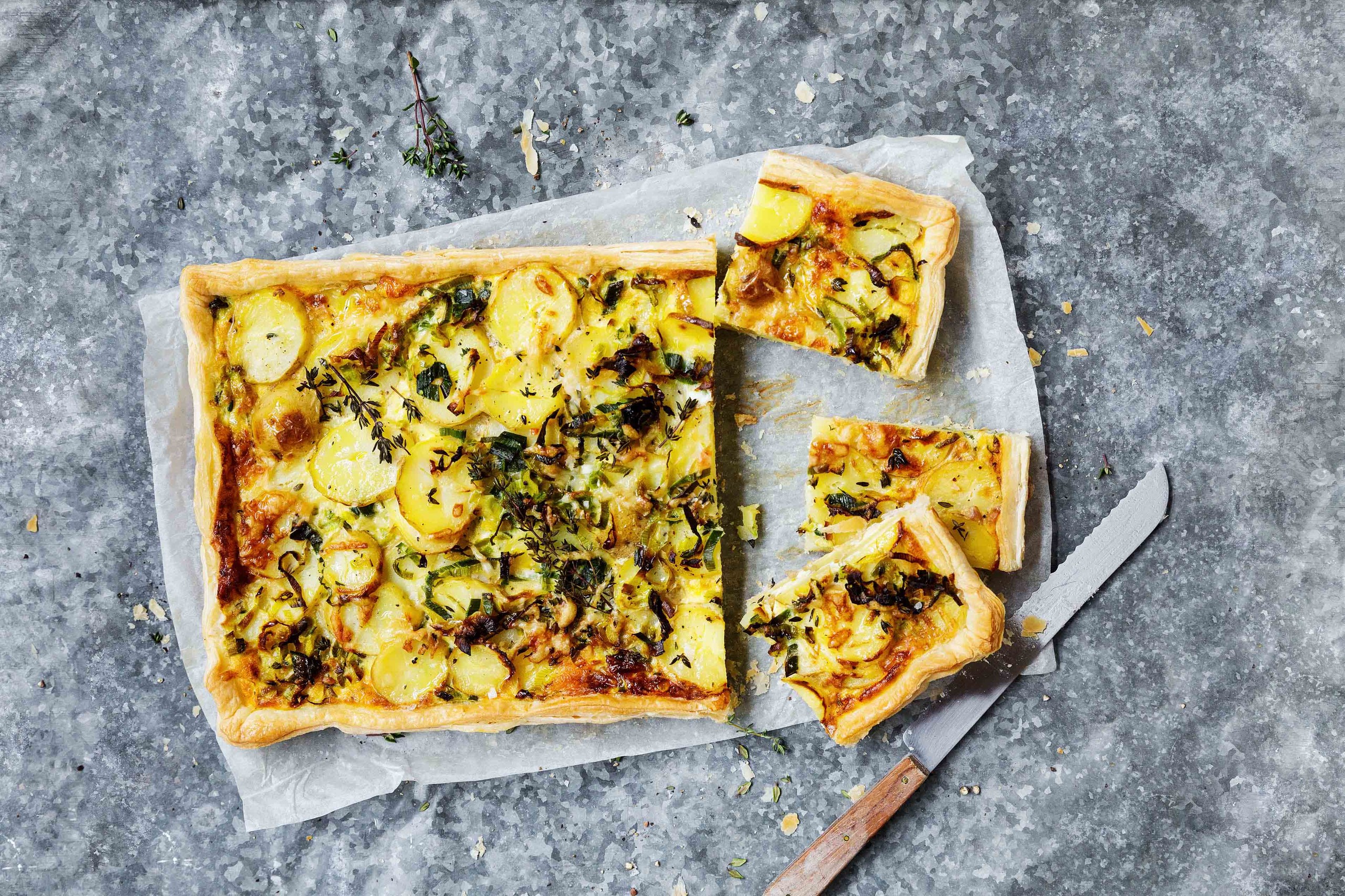 Kartoffel-Lauch-Wähe - Hauptgang - Rezepte - Kartoffel
