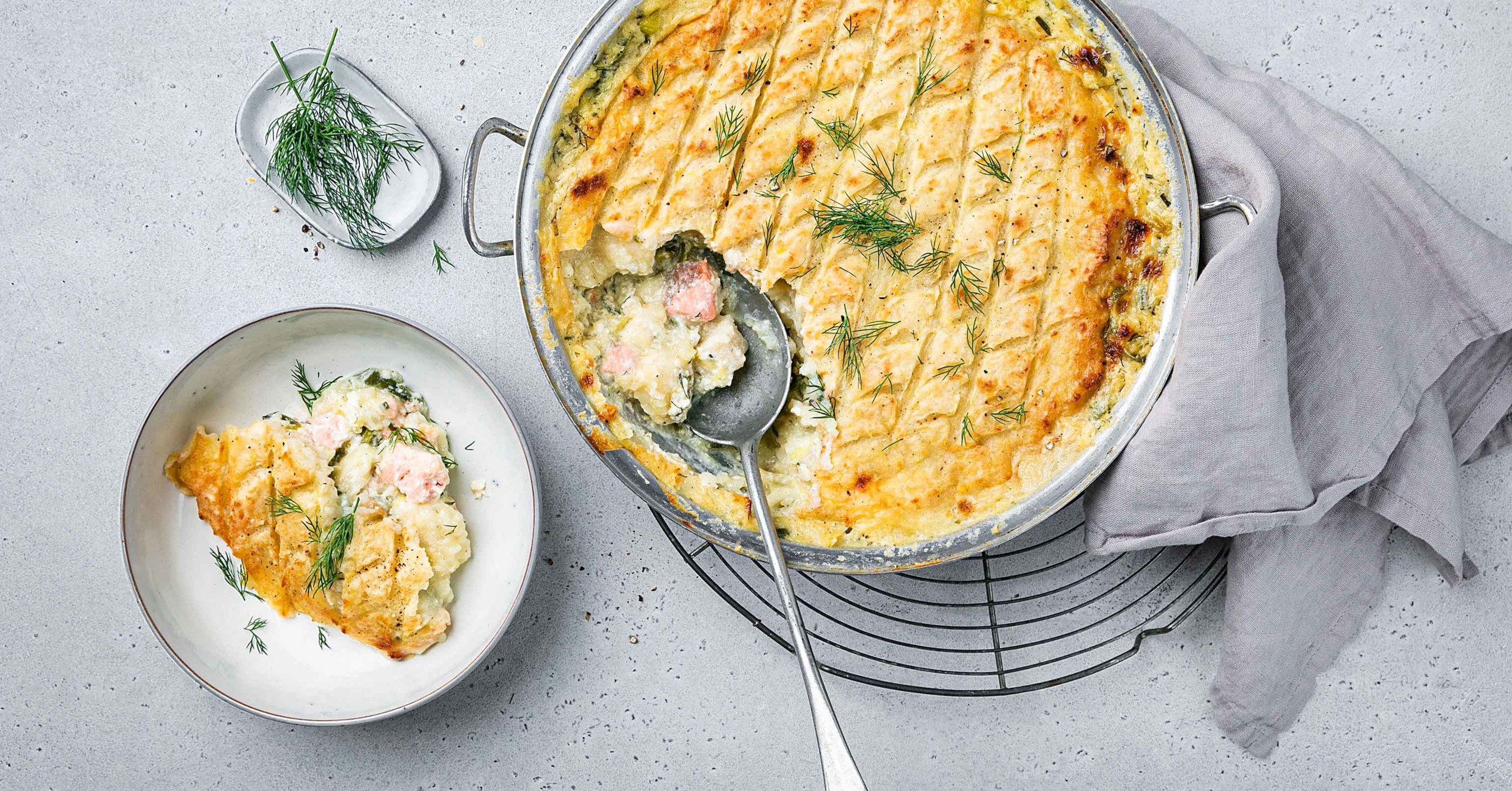 Fischpie mit Kartoffelkruste - Hauptgang - Rezepte - Kartoffel